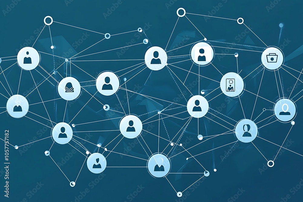 Interconnected People in a Network System Interconnected People in a Network System