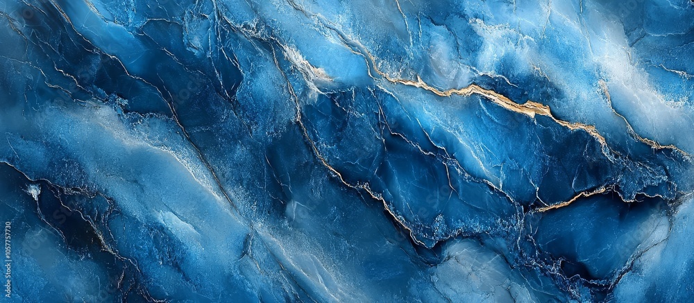 Close-Up on Blue Marble Surface Close-Up on Blue Marble Surface