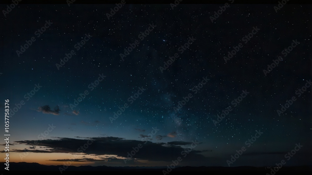 Fototapeta premium Sky, Clouds, Sunset, Air, Oxygen, Sun, Stars