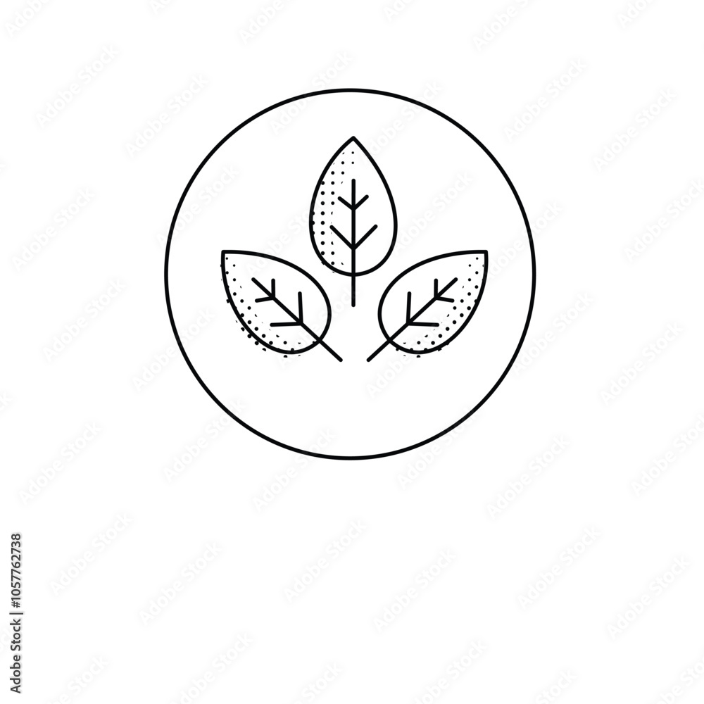 Organic Pure Leaf Eco VEctor Icon Design Organic Pure Leaf Eco VEctor Icon Design