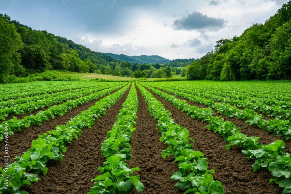 Rich Soil: Fertile, humus-filled; ideal for crops Earthy tones 