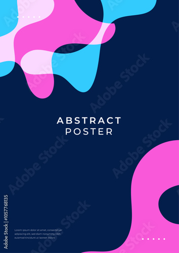 Colorful Abstract Minimalist Geometric Background Design. Perfect for contemporary design projects or presentations seeking a minimalist yet striking aesthetic.