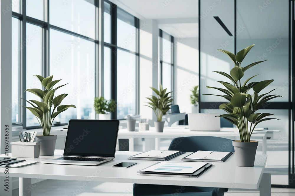 Modern Business Workspace