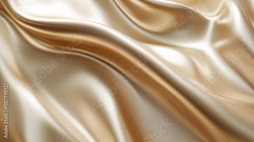 Golden background with shiny metallic texture, gives a luxurious and elegant look, suitable for high-end branding.