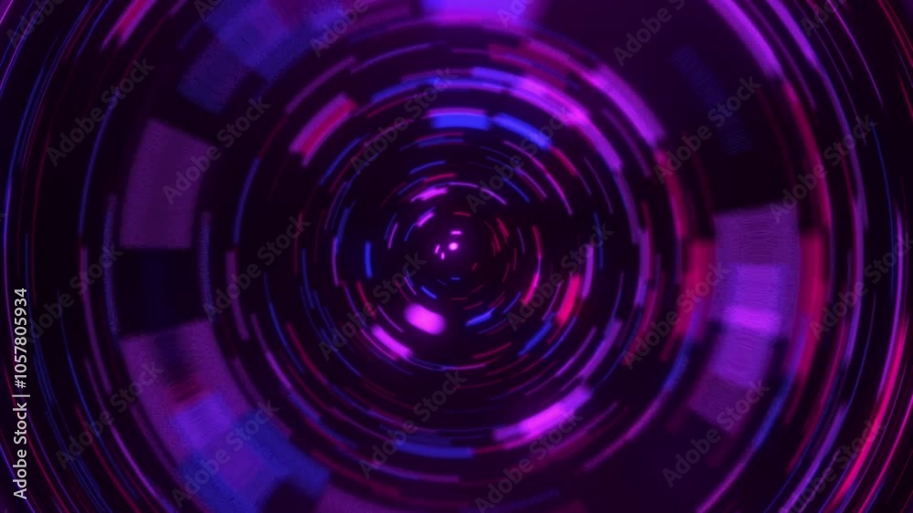 Digital futuristic tunnel or travel in time and space. Bright tunnel, warp speed, wormhole. Seamless loop 4k video. Screensaver video animation. Digital futuristic tunnel or travel in time and space. Bright tunnel, warp speed, wormhole. Seamless loop 4k video. Screensaver video animation.