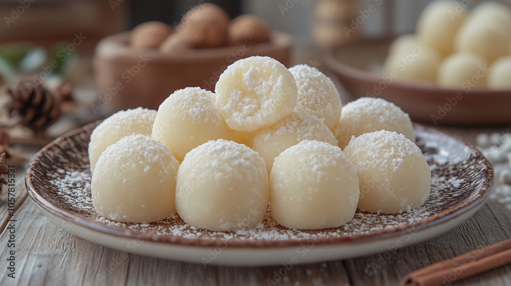 Mochi -  japanese dessert