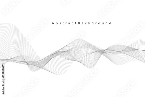 abstract smoky wavy background