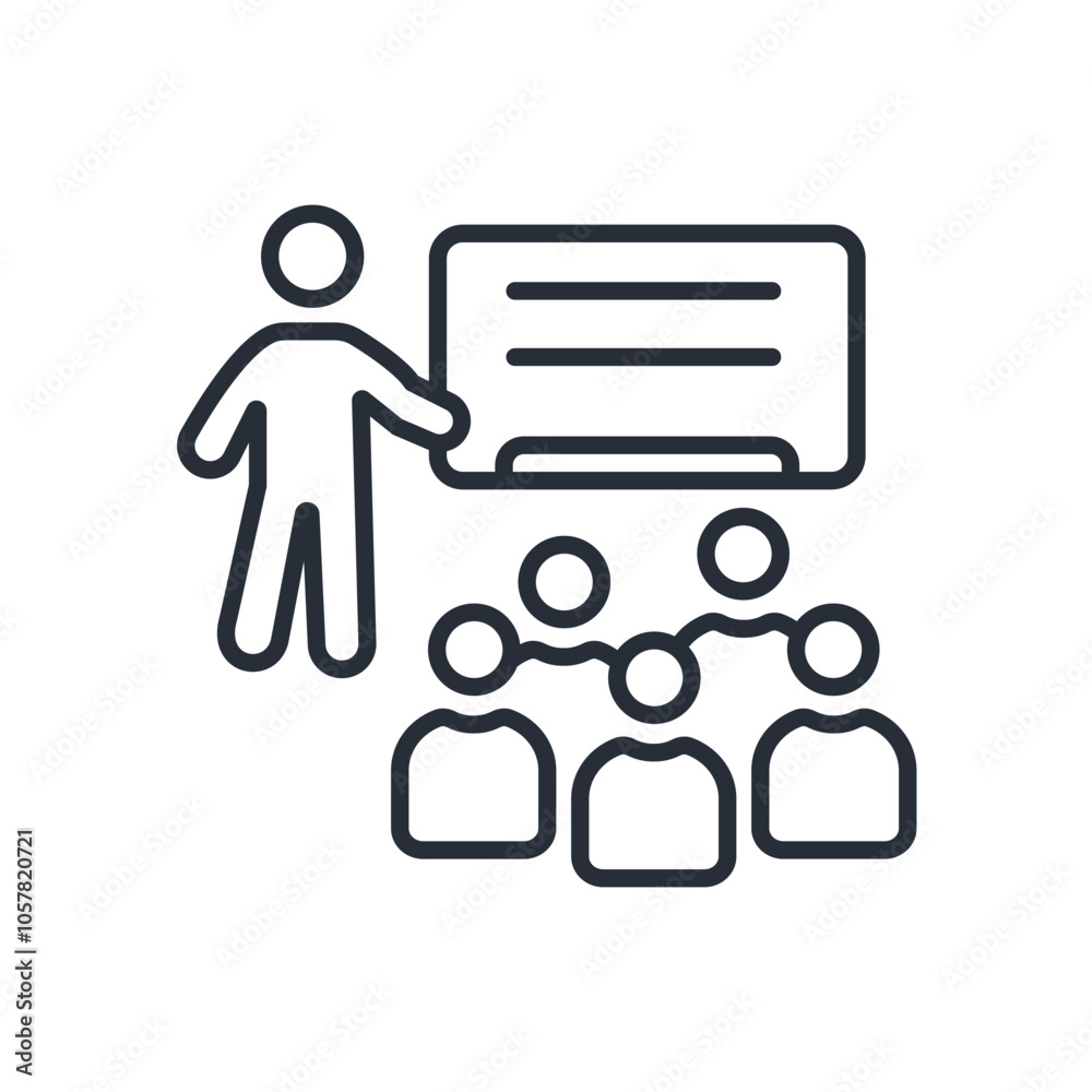 training icon. vector.Editable stroke.linear style sign for use web design,logo.Symbol illustration. training icon. vector.Editable stroke.linear style sign for use web design,logo.Symbol illustration.
