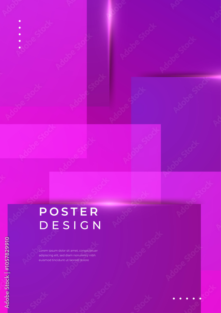 Modern Abstract Geometric Poster With Overlay Design. Ideal for advertising, marketing, or creative projects with a contemporary and professional look Modern Abstract Geometric Poster With Overlay Design. Ideal for advertising, marketing, or creative projects with a contemporary and professional look