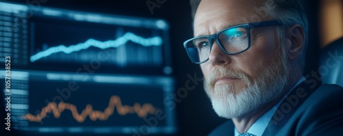An actuary conducting a virtual meeting, sharing screens with colleagues as they discuss pension plans and calculate risk-adjusted returns.