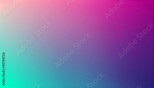 Vibrant Color Gradient: Teal to Purple