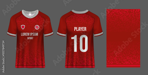 Sport jersey design fabric textile for sublimation