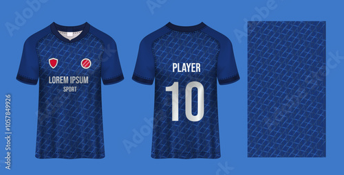 Sport jersey design fabric textile for sublimation