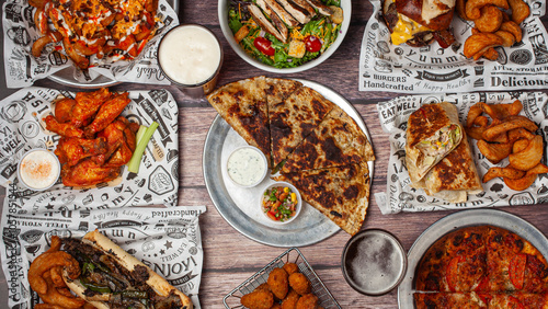 Wallpaper Mural Hero Food Shot, Buffet Style Torontodigital.ca