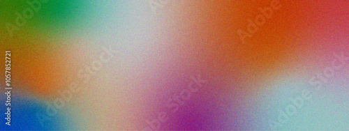 Colorful gradient grainy noise texture background. Design for texture, poster, banner, wallpaper, header cover backdrop