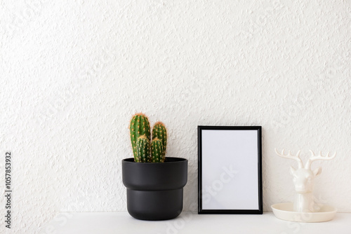 Beautiful blank photo frame...