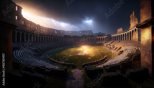Ruinas de una ciudad romana