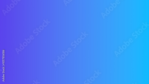 Gradient background featuring a smooth transition from purple to blue, ideal for modern design projects and digital media displays