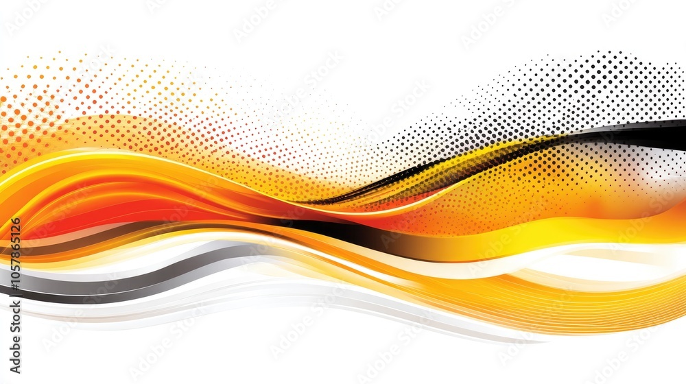 Business background with dynamic yellow, black, and white stripes and triangles Business background with dynamic yellow, black, and white stripes and triangles