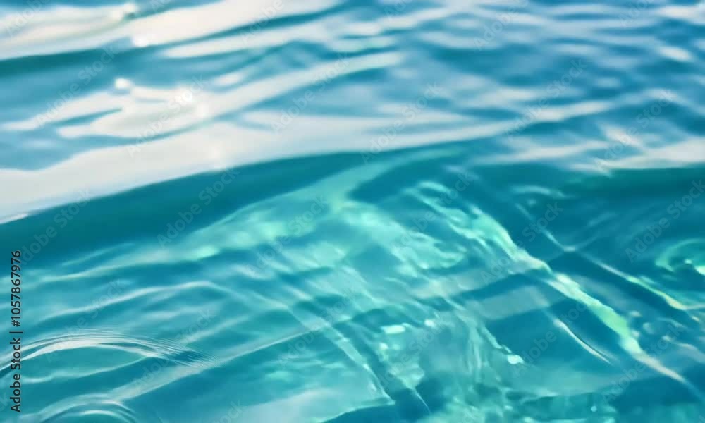 Crystal clear water ripples. Generative AI
Crystal clear water ripples. Generative AI