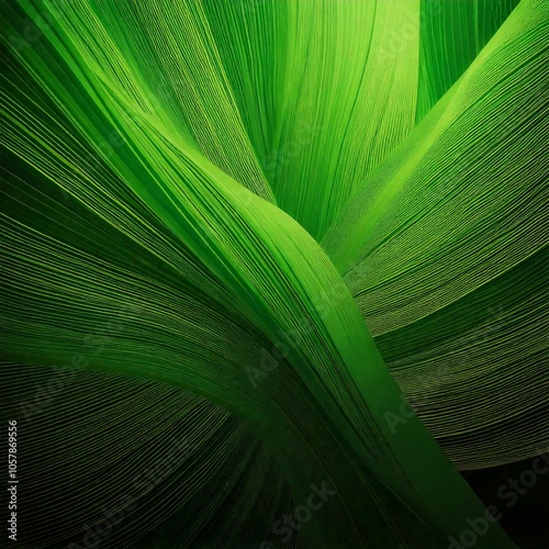 abstract organic green line wallpaper backgrounds illustrations