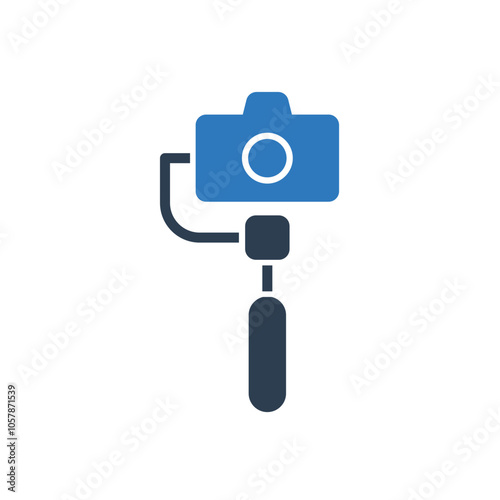 Gimbal Stabilizer Icon Sign Symbol