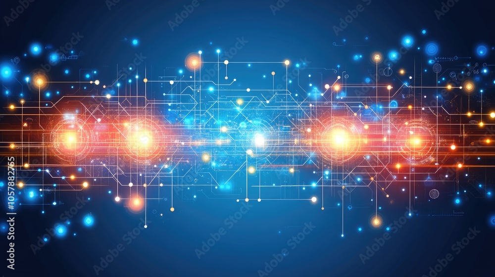 Obraz premium Futuristic gray technology background with geometric lines and polygonal network patterns