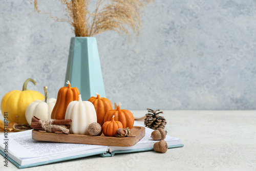 Composition with autumn can...