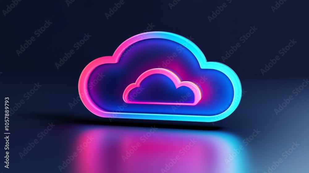 An icon of a cloud over a futuristic cityscape representing the integration of cloud computing and data storage in modern technology. An icon of a cloud over a futuristic cityscape representing the integration of cloud computing and data storage in modern technology.