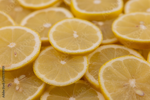 Lemons cuted background. Lots of yellow Lemons s a background, banner size webbanner, mobilephone wallpaper photo