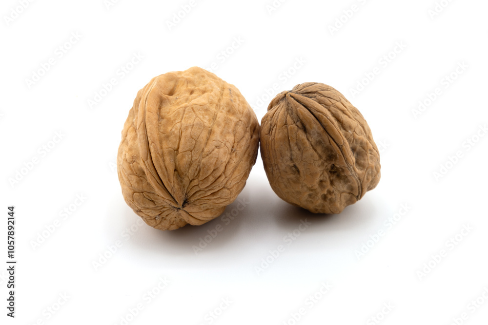 Walnuts isolated on white background with clipping path, collection Walnuts isolated on white background with clipping path, collection