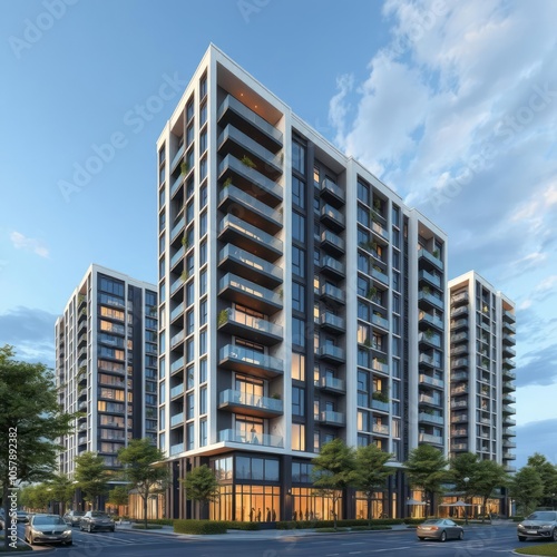 Development commercial residential building Condominium 