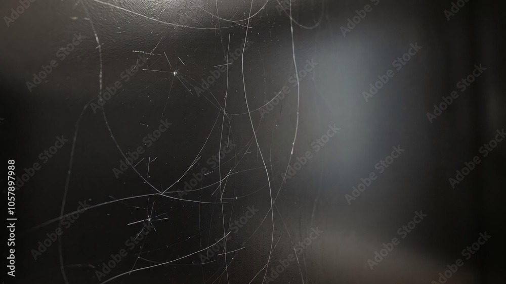 The glossy black wall has scratches. the texture looks realistic, The glossy black wall has scratches. the texture looks realistic,