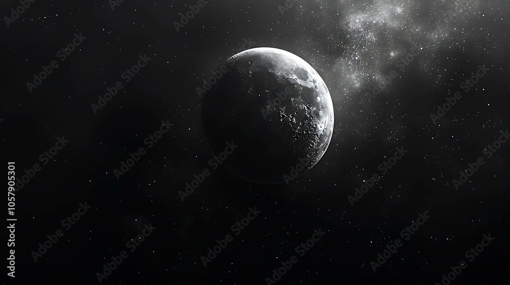 Obraz premium moon and stars