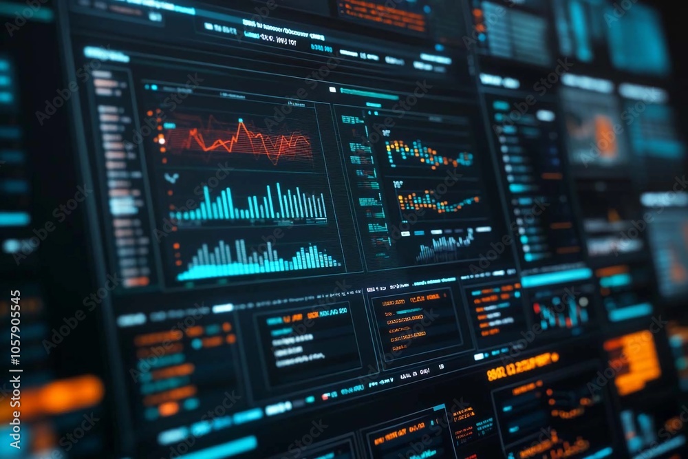 Dynamic analysis of real-time data trends in a futuristic digital landscape. Generative AI Dynamic analysis of real-time data trends in a futuristic digital landscape. Generative AI