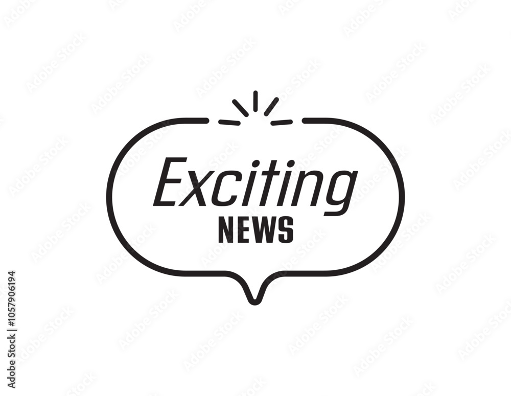 exciting news exciting news
