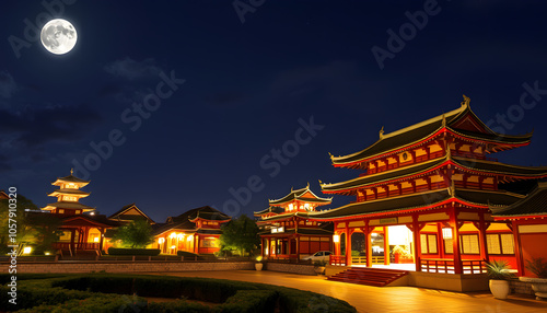 Beautiful night isolated with white highlights, png