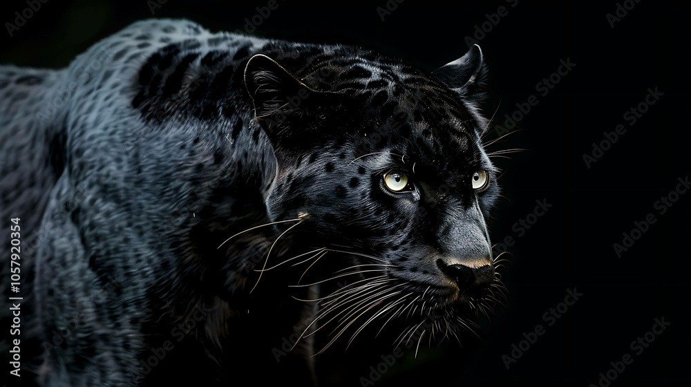 A black panther is a melanistic variant of the common leopard. It is native to Africa, Asia, and the Middle East. A black panther is a melanistic variant of the common leopard. It is native to Africa, Asia, and the Middle East.
