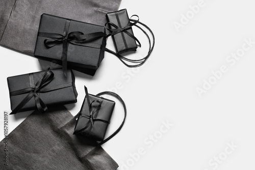 Shopping bags and gift boxe...
