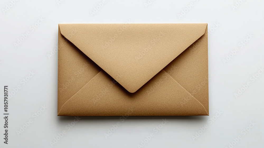 minimalist flat lay featuring a blank white card alongside a kraft brown paper envelope, symbolizing creativity and potential. Ideal for invitations, announcements, or personal messages in a clean aes minimalist flat lay featuring a blank white card alongside a kraft brown paper envelope, symbolizing creativity and potential. Ideal for invitations, announcements, or personal messages in a clean aes