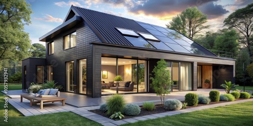 Dusk Elegance Modern Dark W...