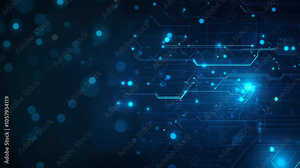 Digital Network Grid Background Digital Network Grid Background