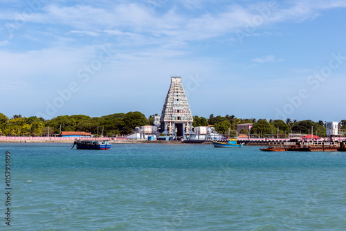 Schilderij op canvas Nainativu Nagapooshani Amman kovil Srilanka Jaffna