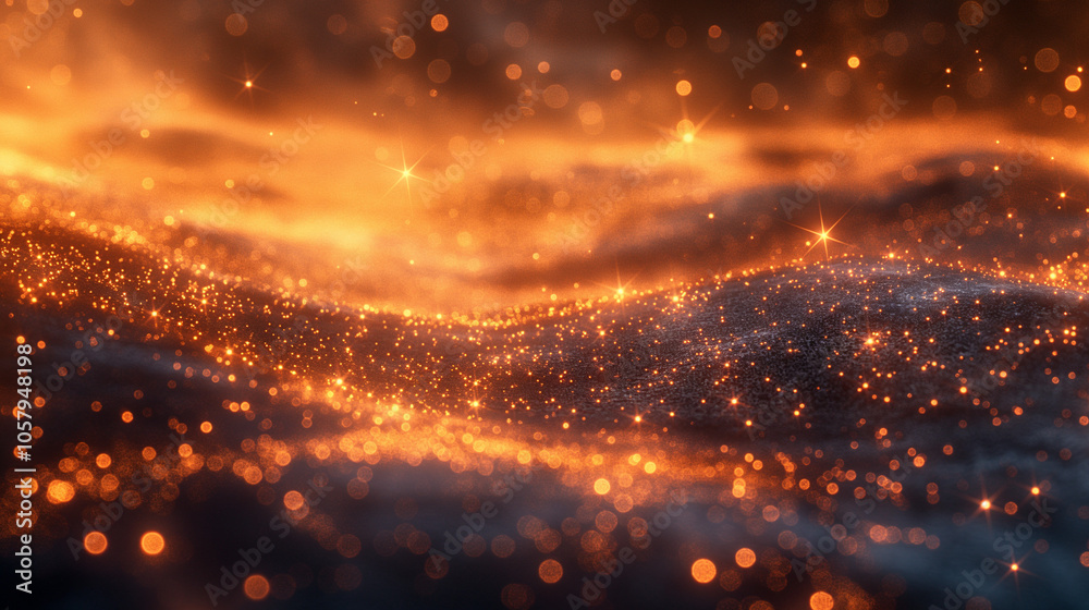 High-Definition Background of Sparkling Floating Particles on Dark Gradient, Calm and Dynamic Visual Effect
High-Definition Background of Sparkling Floating Particles on Dark Gradient, Calm and Dynamic Visual Effect