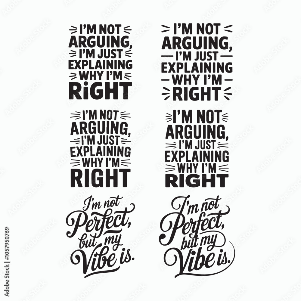 Fototapeta premium inspirational quotes for tee shirts