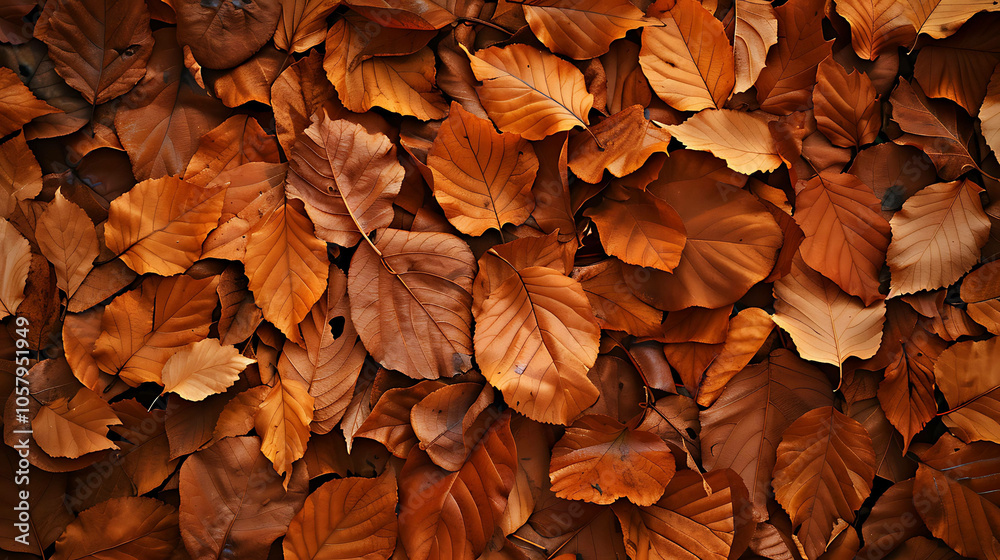 A stunning close-up of fallen leaves in the autumn. A stunning close-up of fallen leaves in the autumn.
