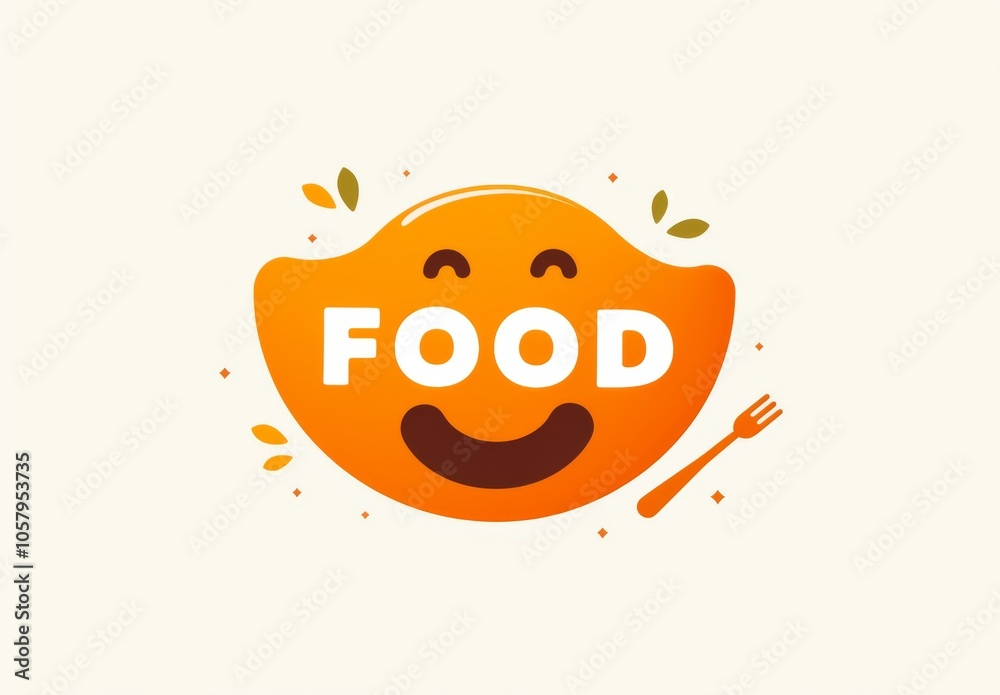 Obraz premium logo design for a restaurant featuring the word 
