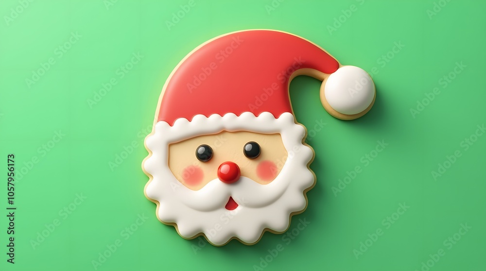 Christmas Theme Cute 3D Santa Cookies Low Poly Festive Wallpaper Background Render Xmas Christmas Theme Cute 3D Santa Cookies Low Poly Festive Wallpaper Background Render Xmas