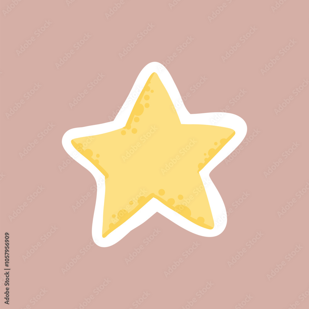 Golden star diary sticker. Words, characters and quotes for planner journal. Trendy notebook decor with girls, food and cats. Daily reminder vector set as coffee cup, love letter, rainbow and light Golden star diary sticker. Words, characters and quotes for planner journal. Trendy notebook decor with girls, food and cats. Daily reminder vector set as coffee cup, love letter, rainbow and light