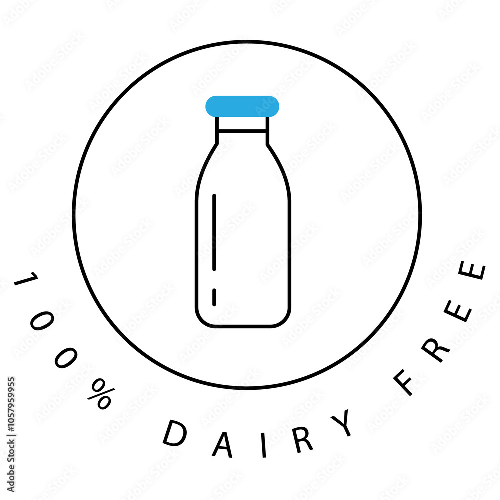 Eco-Friendly Dairy Product Vector Icon Design with Editable Stroke Eco-Friendly Dairy Product Vector Icon Design with Editable Stroke